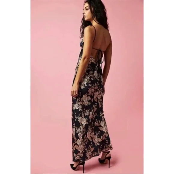 Free People Bec + Bridge Opaline Silk Maxi Dress - Picture 2 of 10